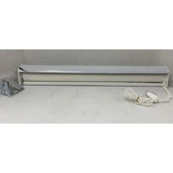 ShadesU Window Mini Blind Dual Layer Zebra Roller Light Filter Sheer Shade YB4 - Picture 1 of 4